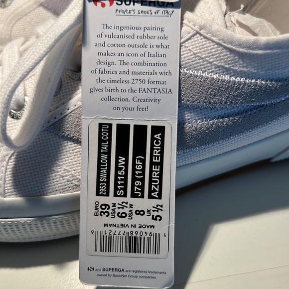 Superga 2953 Swallow Tail canvas sneaker - Picture 13 of 14